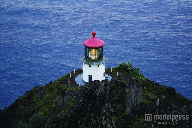 道の途中にあるマカプウ灯台／Photo by HonoluluDistrict