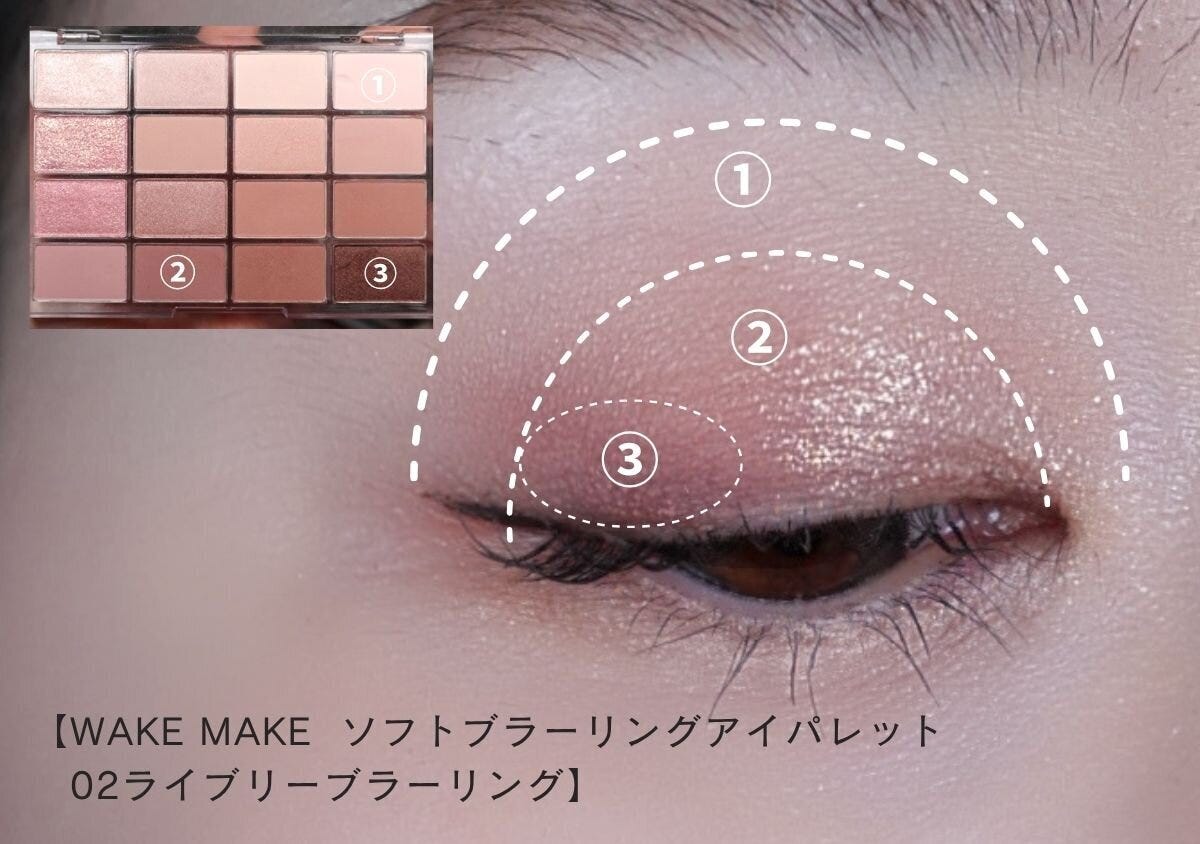 アイシャドウの塗り方