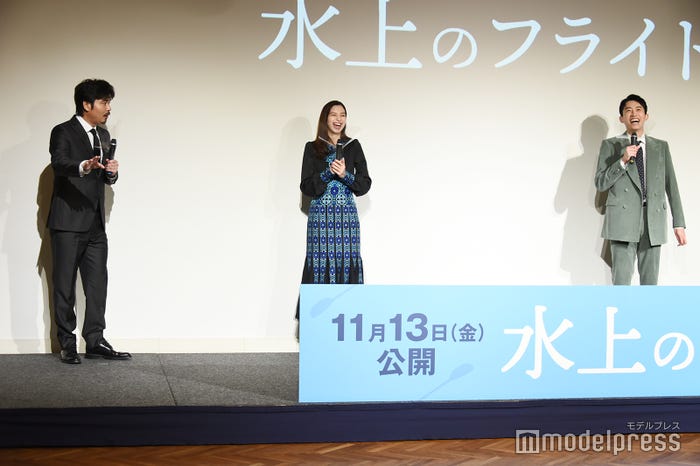 小澤征悦、中条あやみ、杉野遥亮(C)モデルプレス