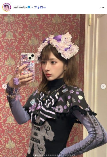 しなこInstagramより