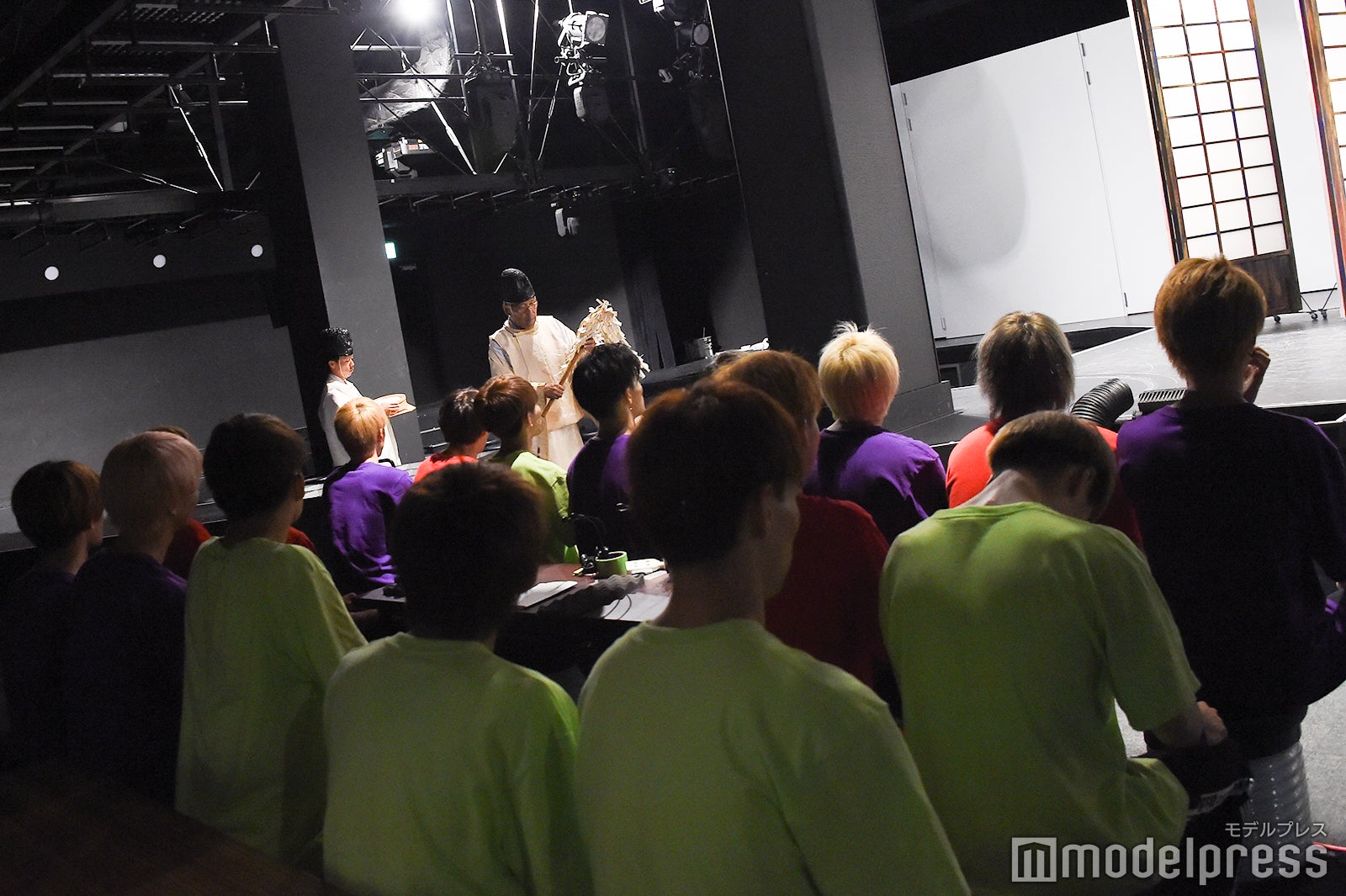 KYOTO SAMURAI BOYS御祈祷の模様 （C）モデルプレス