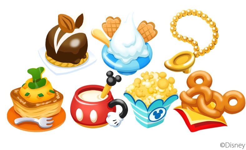ディズニーらしさいっぱいの生産品（C）Disney