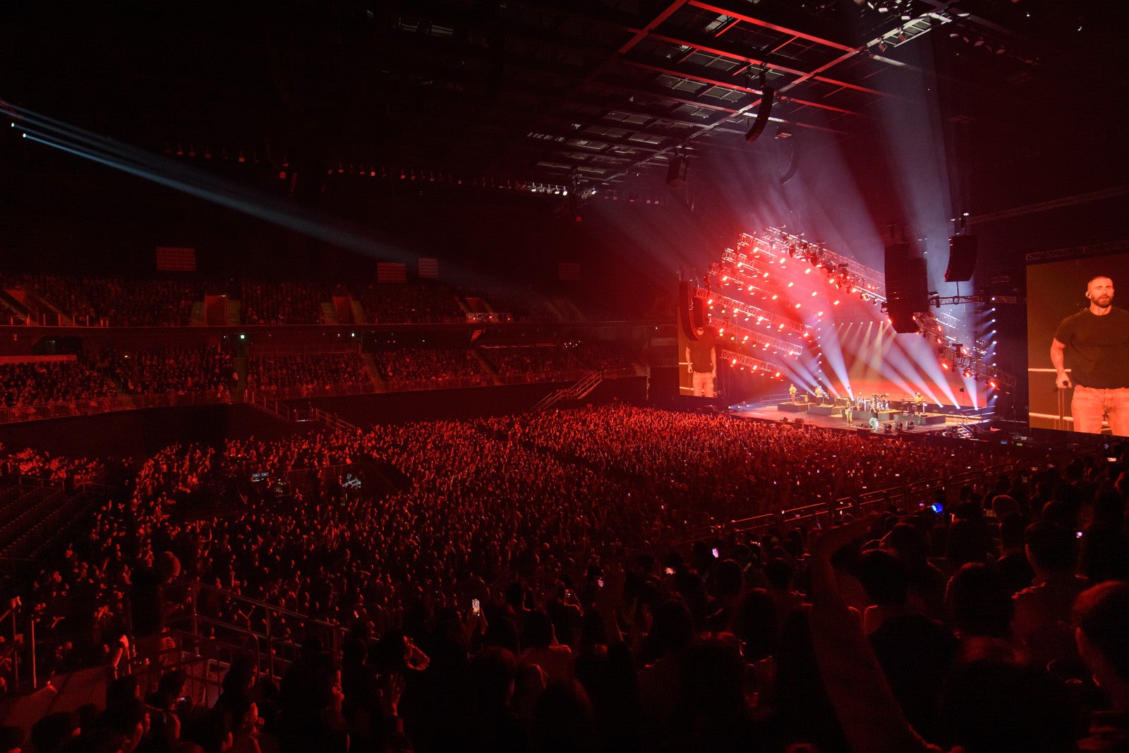 マルーン5コンサートの様子／提供画像