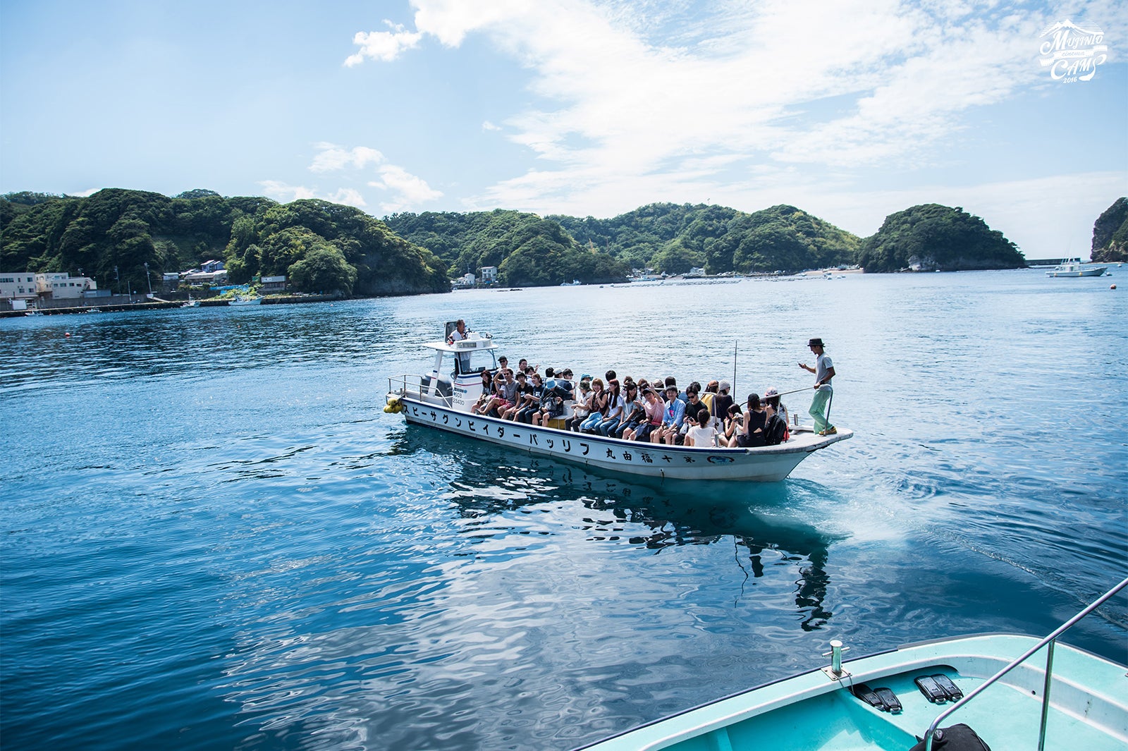 ボートでしか辿り着けない／画像提供：Construct film works