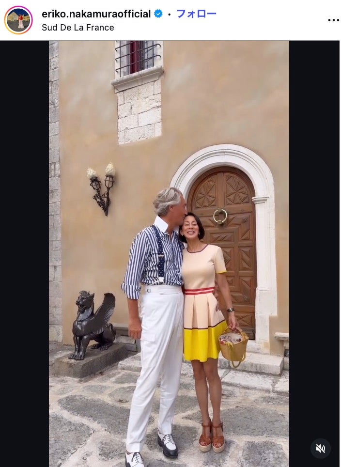 中村江里子Instagramより