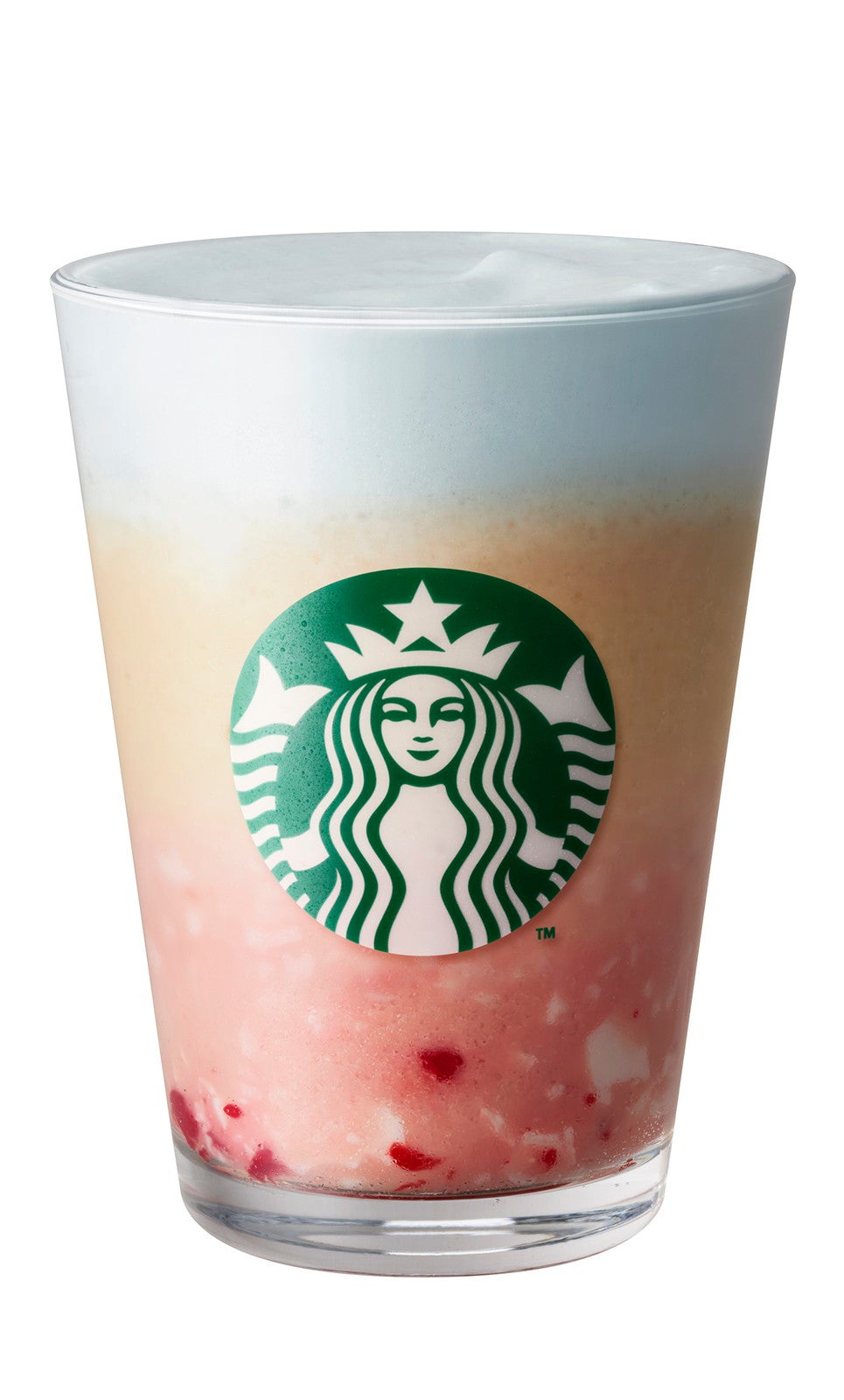 ストロベリーボールを割った後／提供画像