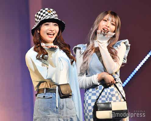 「今日好き」石川翔鈴&向葵まる、投げキッスに会場悶絶 仲良しリンクコーデを真似したい<TGC teen 2022 Osaka>