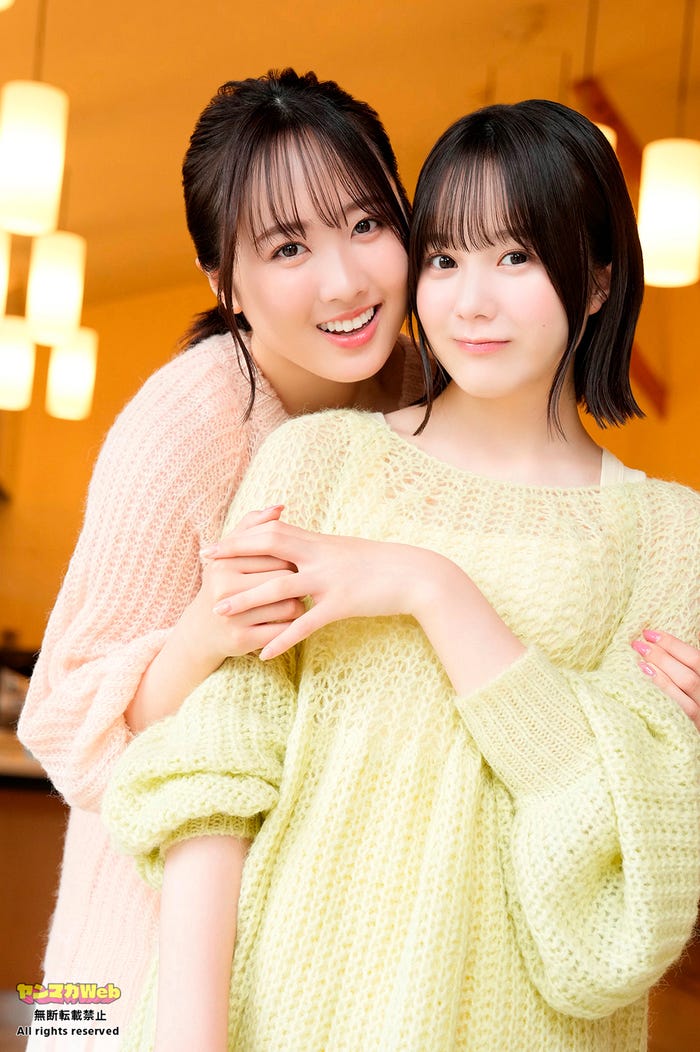 本田望結・本田紗来(C)LUCKMAN/ヤンマガWeb