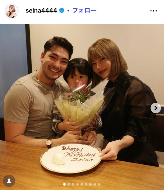 島袋聖南Instagramより