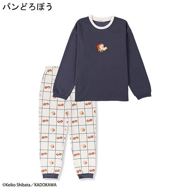 しまむら パンどろぼう トレーナー+パンツ しまむらのパンどろぼうトレーナー+パンツ1