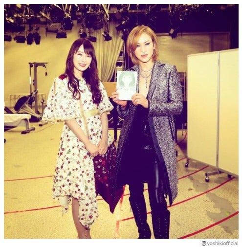 YOSHIKI「素敵な後輩」乃木坂46高山一実と2ショット　意外な関係に注目集まる