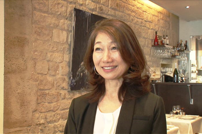 パリの日本人妻・ユリコさん/画像提供:毎日放送