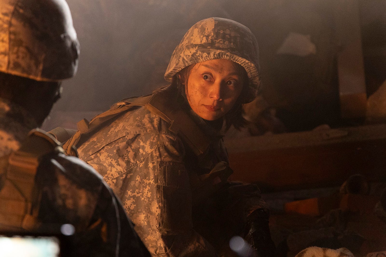 小池栄子「新宿野戦病院」第1話より（C）フジテレビ