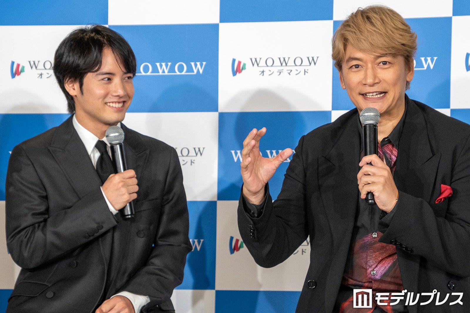 香取慎吾＆赤楚衛二、初対面の印象・クランクアップ秘話明かす「ハグしたんです」「とってもかっこいい」【虚ろな十字架】