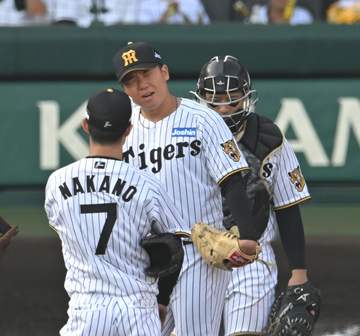 阪神・村上「最強ピッチャー」高橋に刺激 「遥人さんが『まだまだ』と言うなら、自分も（まだまだ）と」