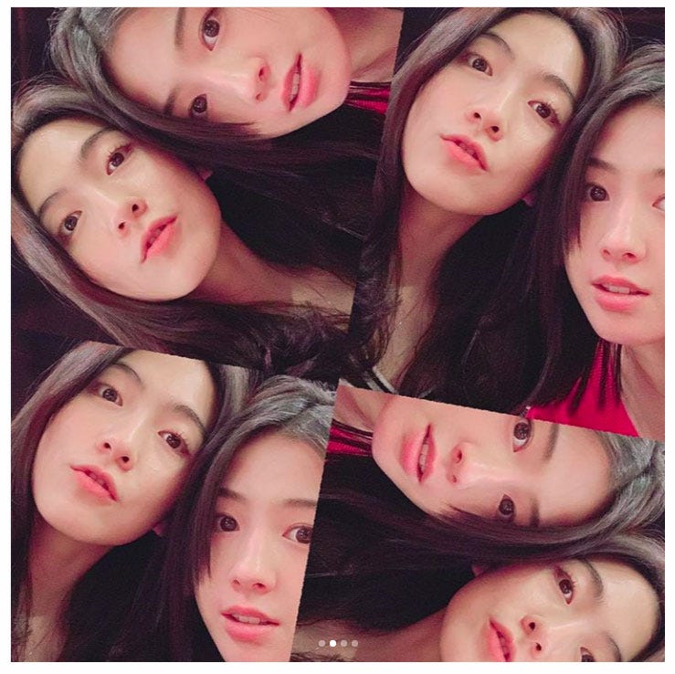 画像2 5 知英 桜庭ななみ プライベートの仲良しショット 動画が 無邪気で可愛い 楽しそう と反響 モデルプレス