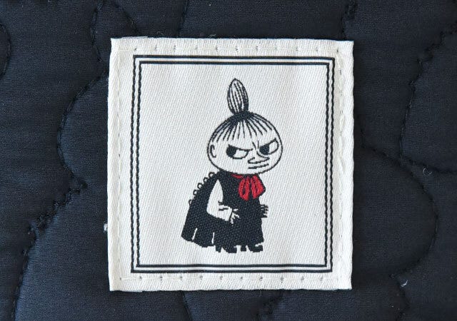 付録　ムック　宝島　ムーミン　リトルミイ　キルティング　トートバッグ　タグ　シンプル　大人かわいい