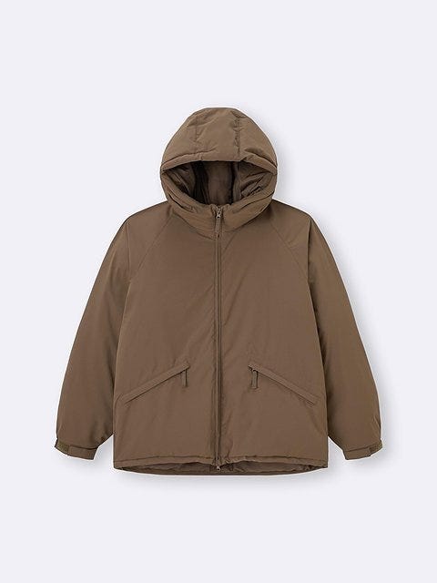 GU ウォームパデッドパーカ GUのウォームパデッドパーカ