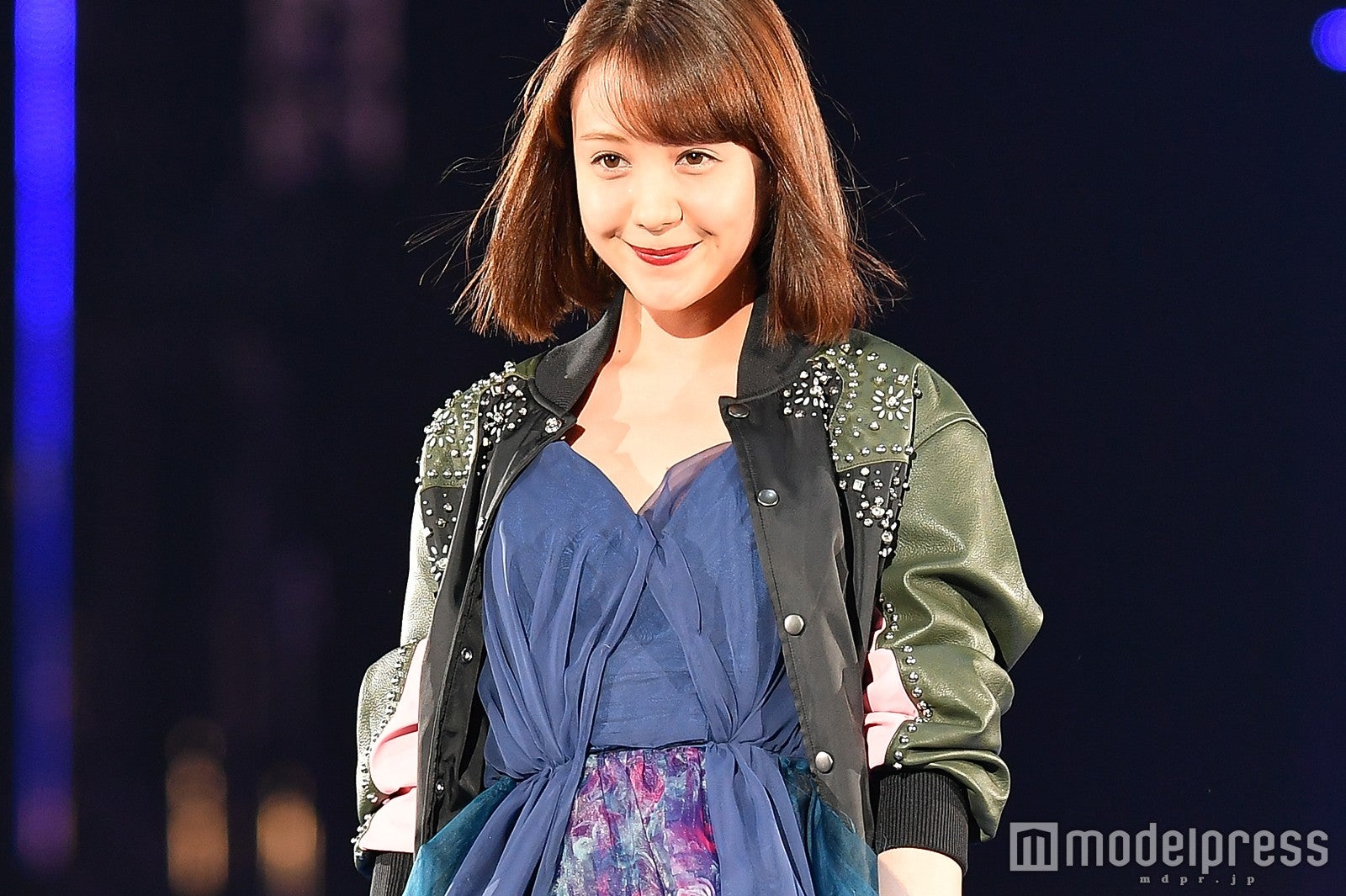  トリンドル玲奈、甘辛コーデ×最旬顔が胸キュンな可愛さ＜TGC2017A／W＞