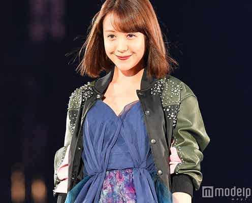 トリンドル玲奈、甘辛コーデ×最旬顔が胸キュンな可愛さ<TGC2017A/W>