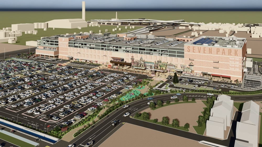 大阪の新商業施設「セブンパーク天美」2021年11月開業、TOHOシネマズに関西初“プレミアム&轟音”シアター導入