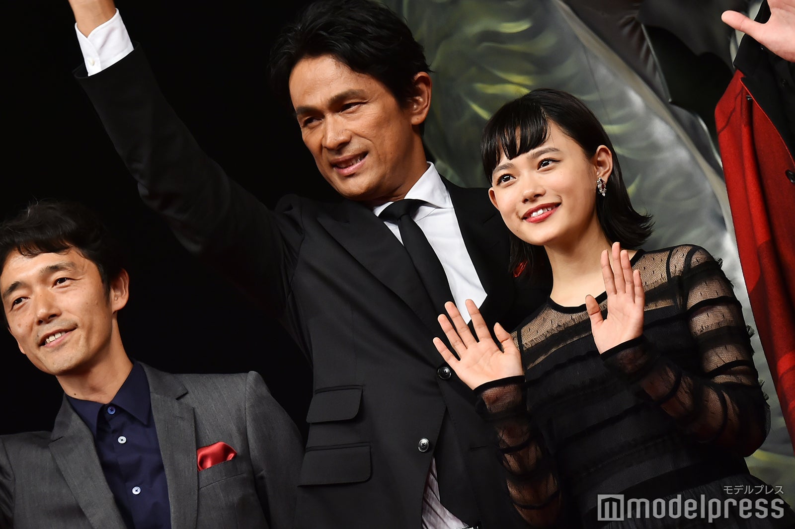 佐藤信介監督、江口洋介、杉咲花（C）モデルプレス