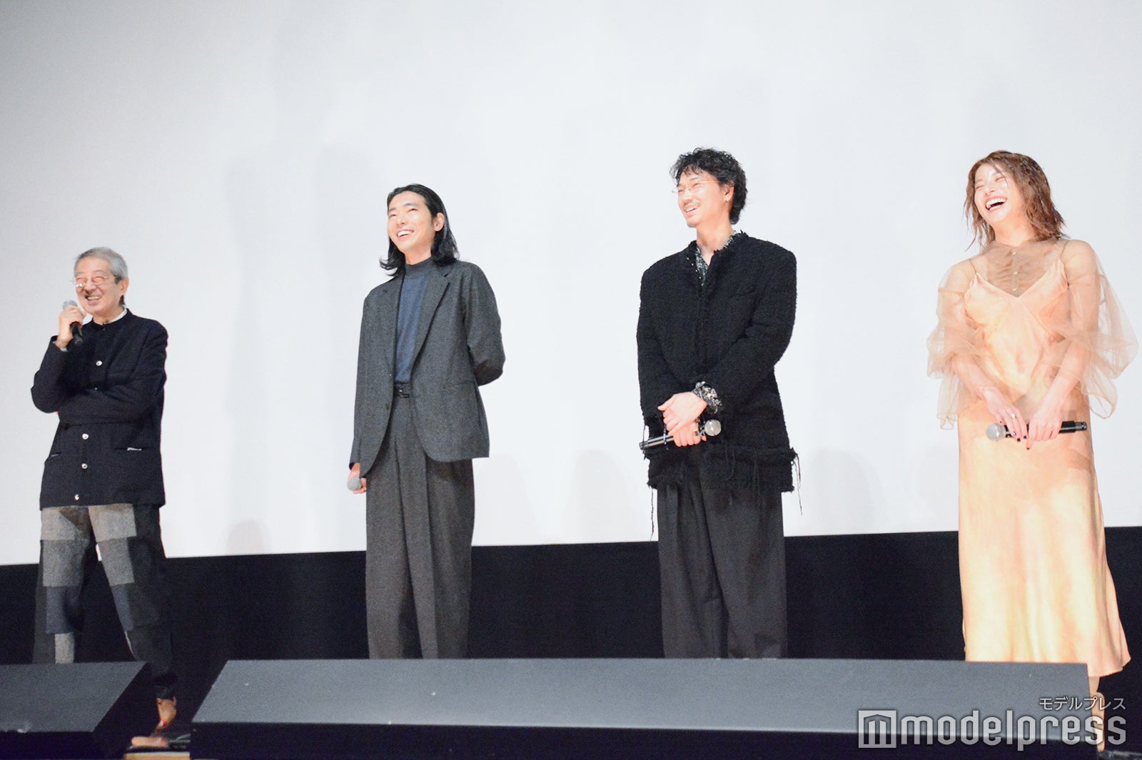 荒井晴彦監督、柄本佑、綾野剛、さとうほなみ（C）モデルプレス