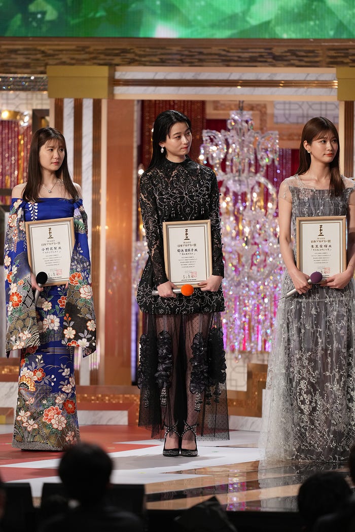 小野花梨、菊池日菜子、生見愛瑠/写真提供:東京写真記者協会