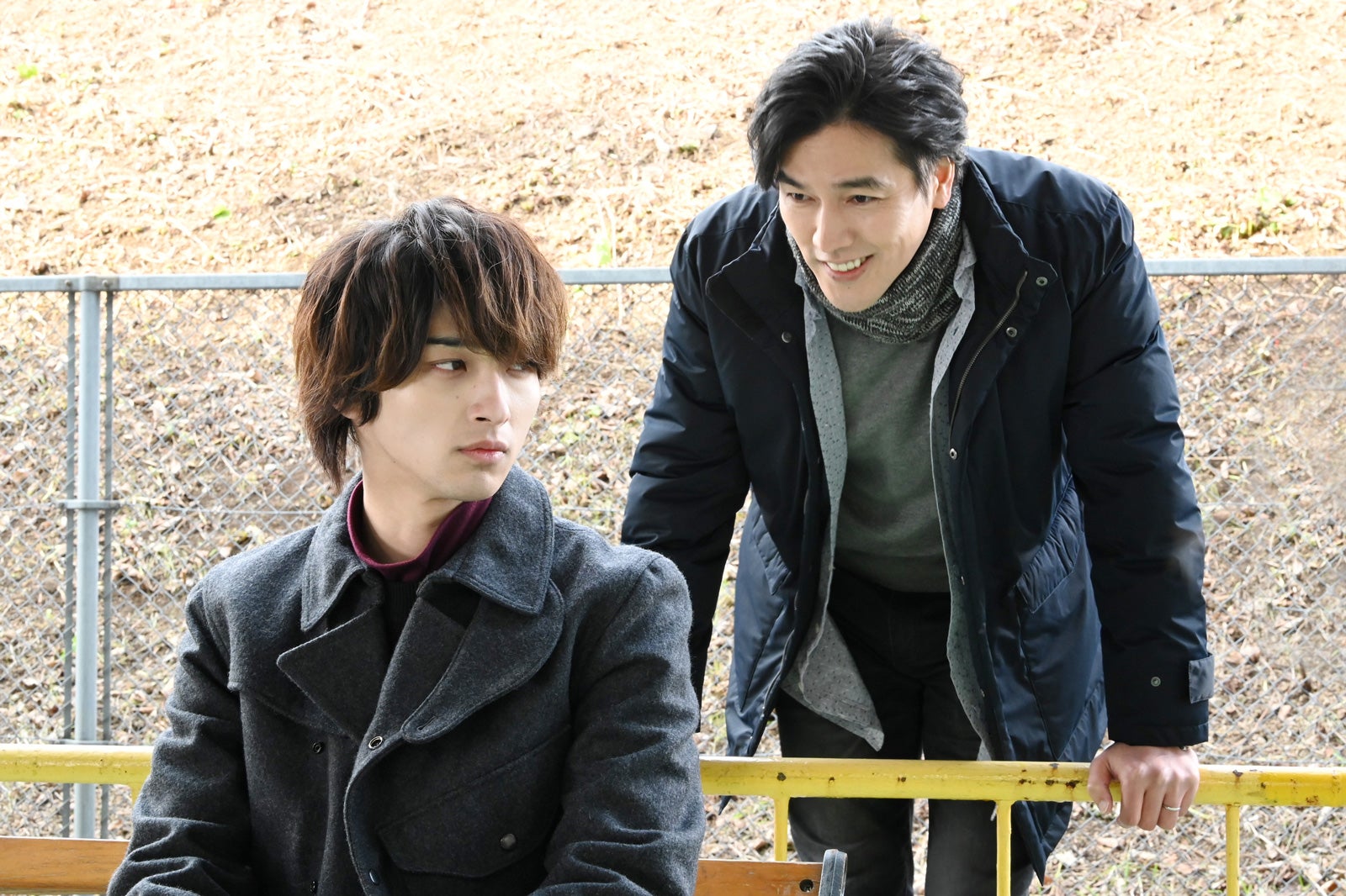 横浜流星、要潤／「シロでもクロでもない世界で、パンダは笑う。」第5話より（C）日本テレビ