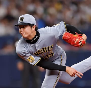 阪神・才木3回2失点も5奪三振 ドジャース・キムへソンからも三振奪う