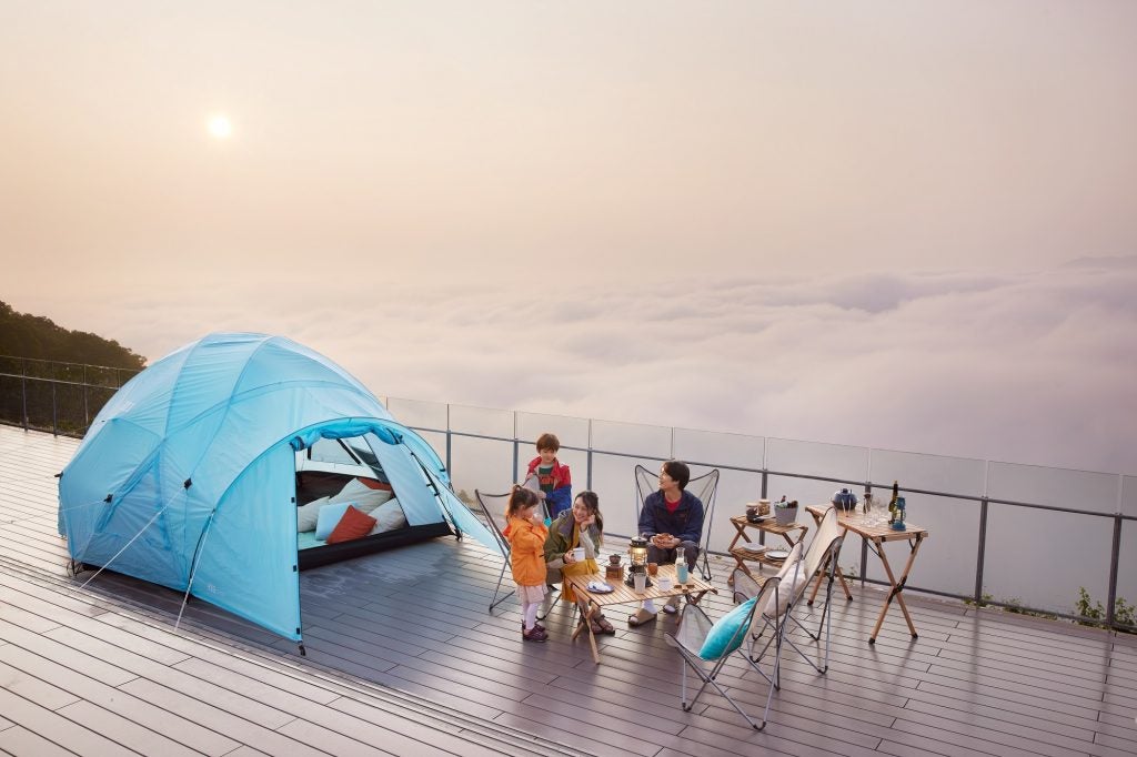 雲海テラスキャンプ／画像提供：星野リゾート