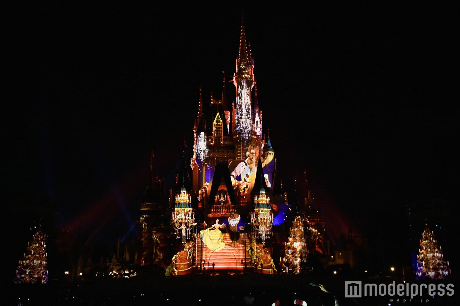 新キャッスルプロジェクション「ディズニー・ギフト・オブ・クリスマス」（C）モデルプレス（C）Disney