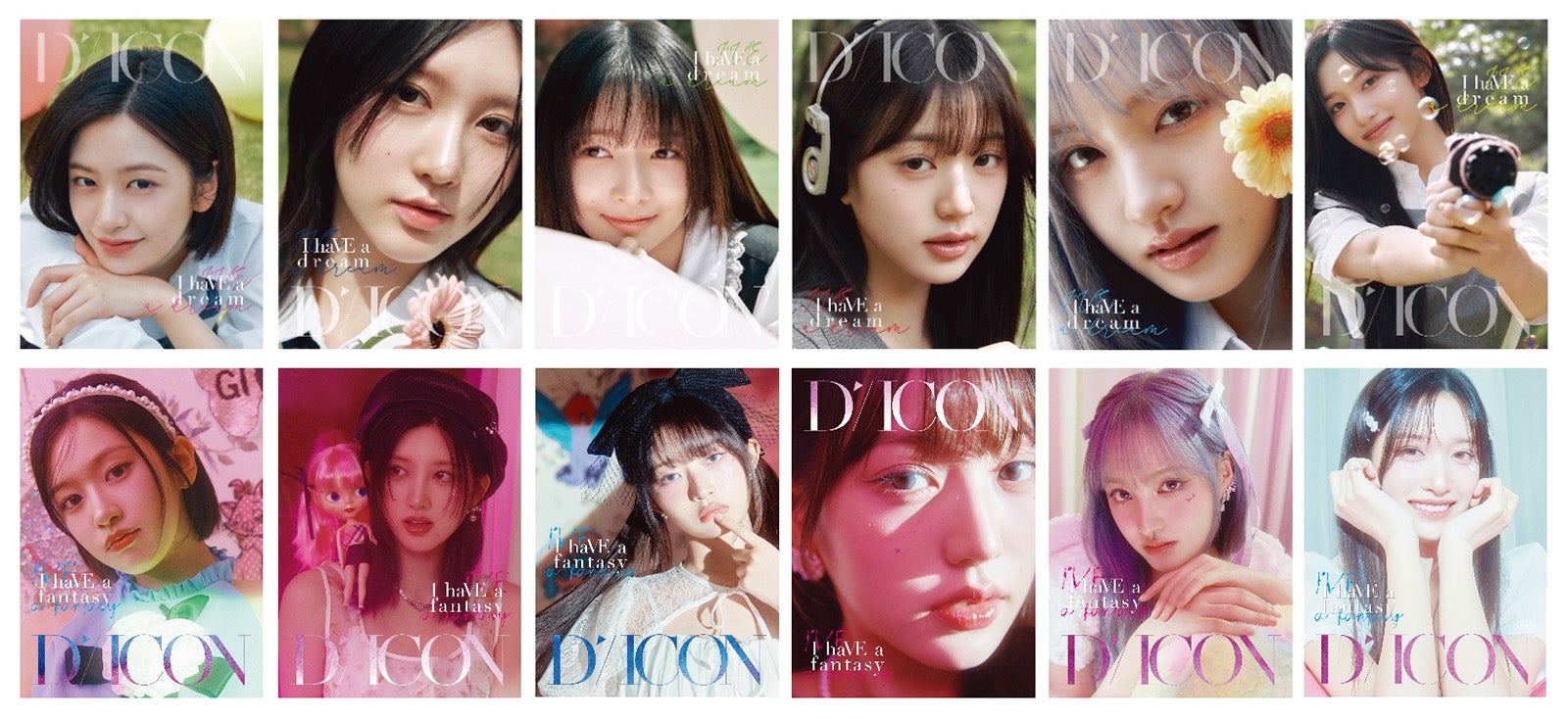 IVE、プレミアムK-POP写真集決定 爽やか＆ガーリービジュアル披露【I haVE a dream, I haVE a fantasy】