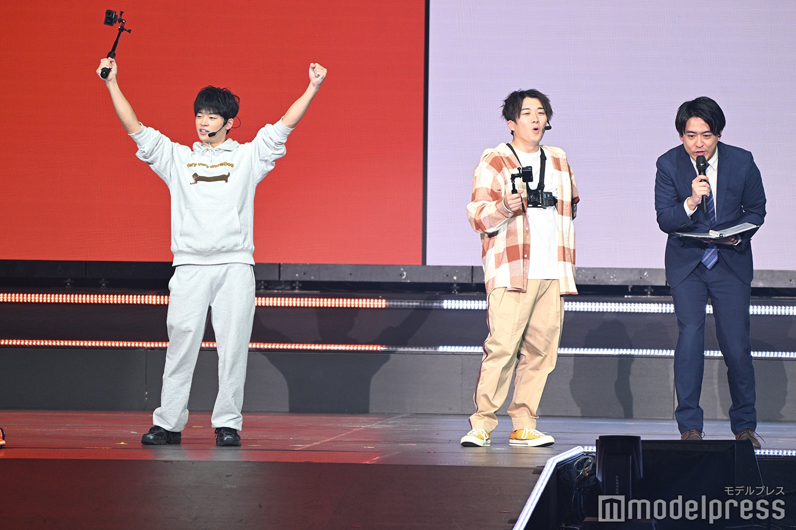 すしらーめんりく、カンタ（水溜りボンド）（C）モデルプレス