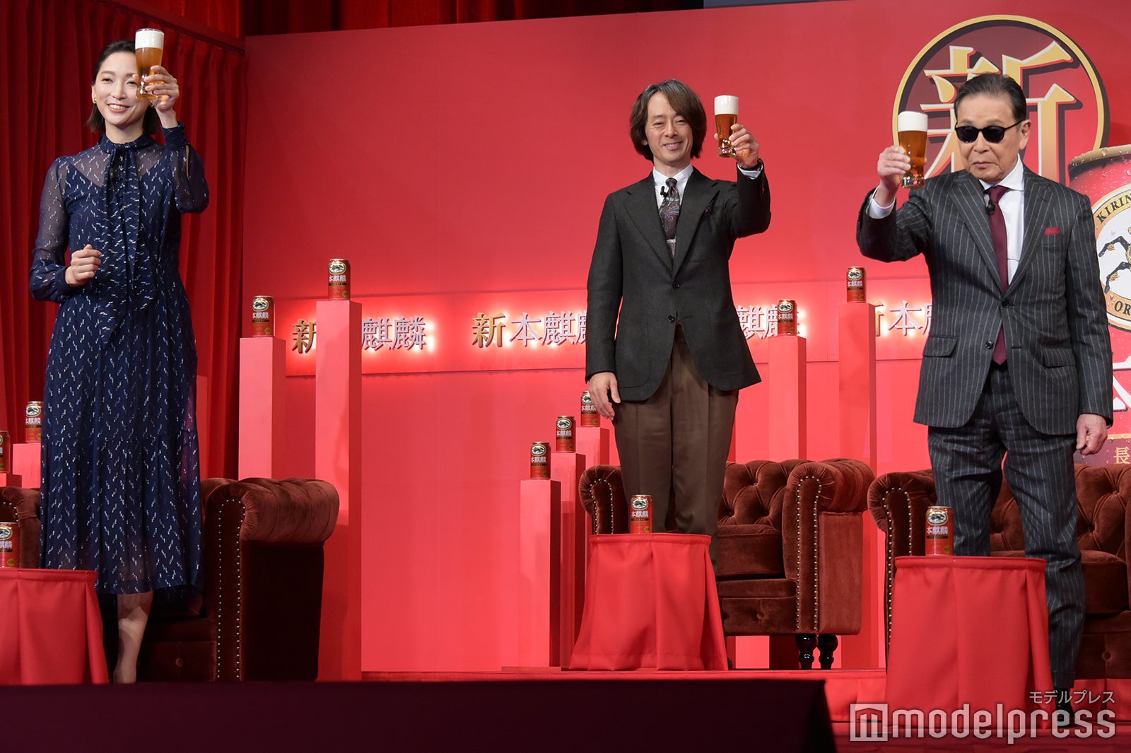 滝藤賢一、杏、タモリ （C）モデルプレス