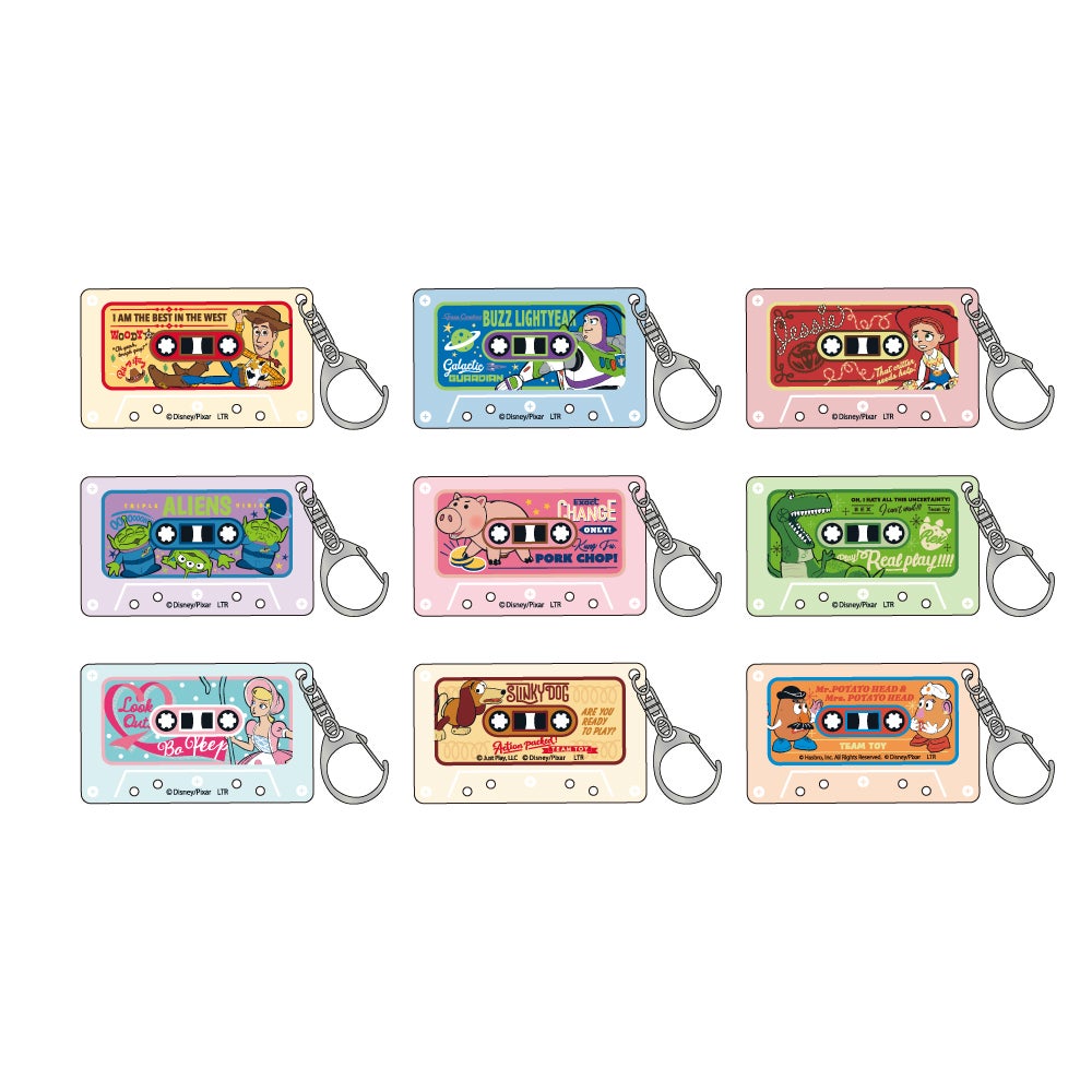 アクリルキーホルダー（ランダム9種）税込770円（C）Disney/Pixar （C）Just Play,LLC Mr.Potato Head &amp; Mrs. Potato Head are trademarks of Hasbro used with permission.  （C）Hasbro. All Rights Reserved.