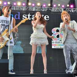 (左から)KenJi03、河北麻友子、SoulJa