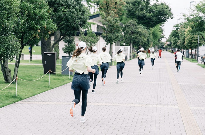 『TOKYO GIRLS RUN ～Season2019-2020～』7月公式練習会の様子（提供写真）