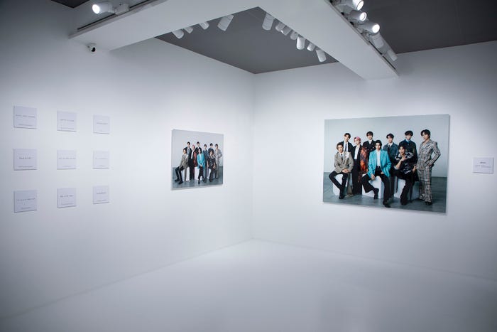 「Snow Man 1st POP-UP」内観(提供写真)