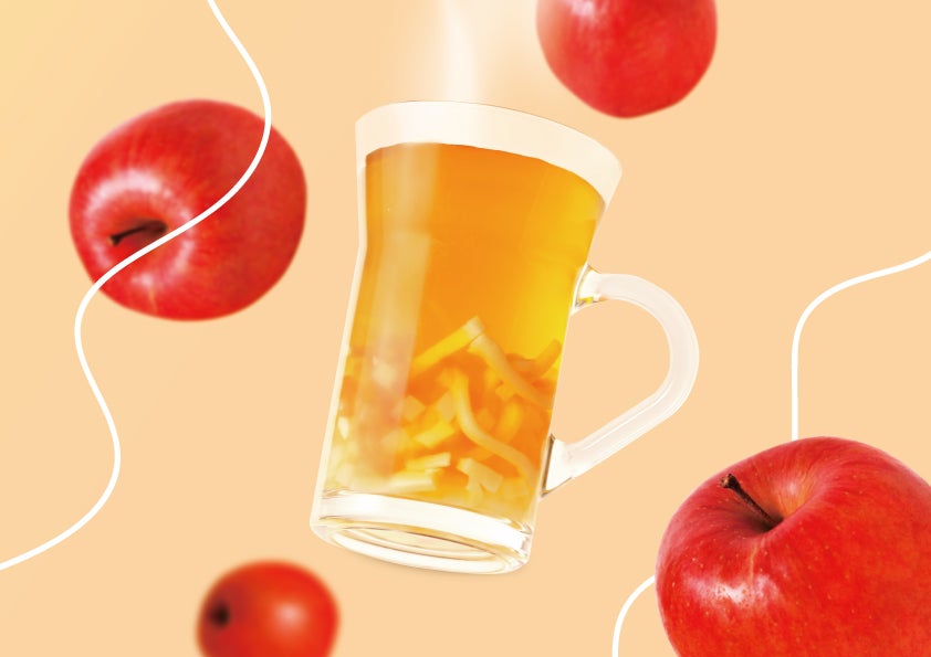 初恋の気持ち ～林檎＆小山緑茶～MildHot　Mサイズ　580円（税抜）／画像提供：ポトマック