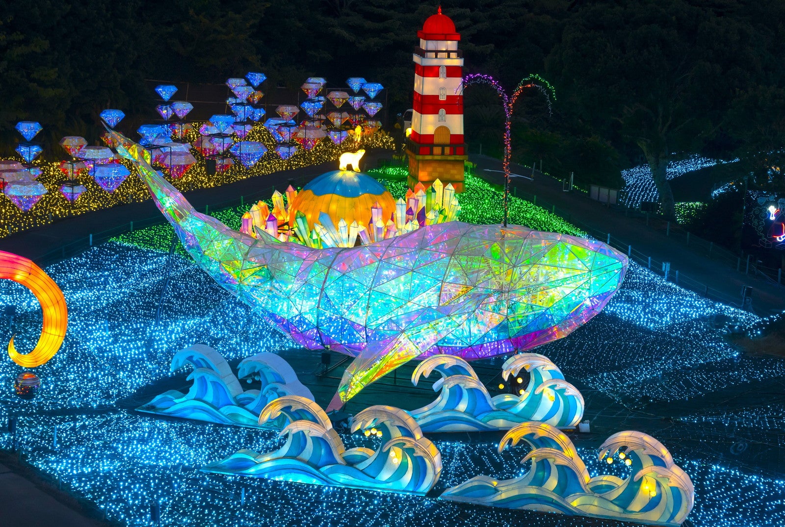 伊豆高原グランイルミ過去の様子／提供画像