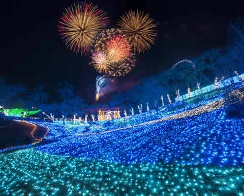 関東最大イルミ×花火が大晦日を彩る 「さがみ湖イルミリオン」で年越しカウントダウン