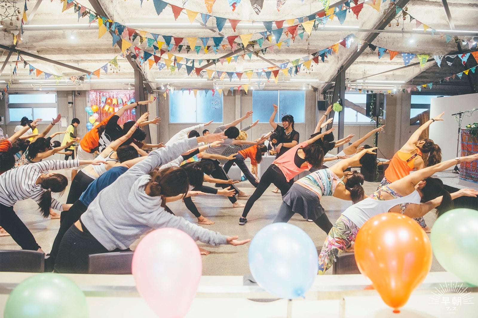 心と体を目覚めさせるヨガ／画像提供：Afro＆Co.