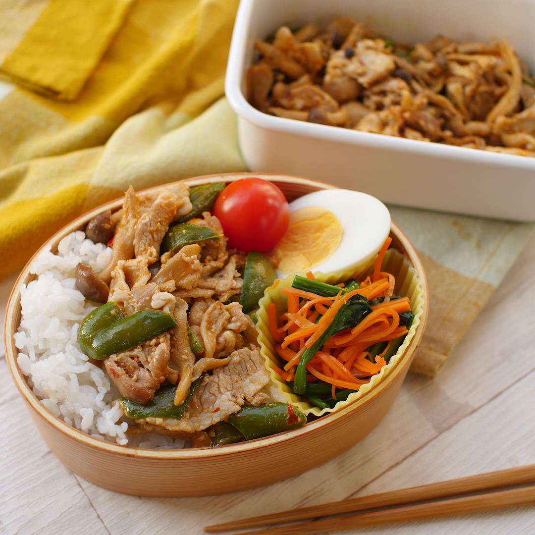 【作り置き】ごま油香る！やみつき「きのこ回鍋肉」