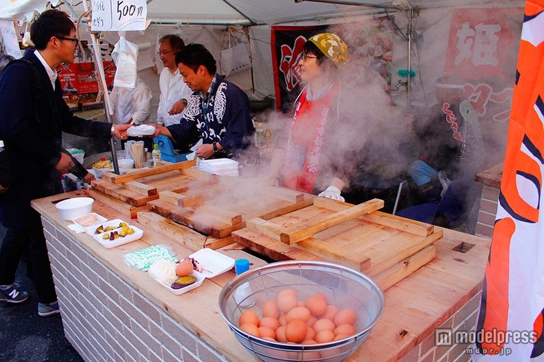 おんせん県おおいた地獄蒸し祭り in 東京タワー※写真は昨年の様子／画像提供：東京タワー