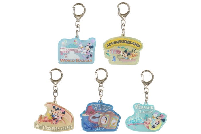 キーチェーン各¥950(C)Disney