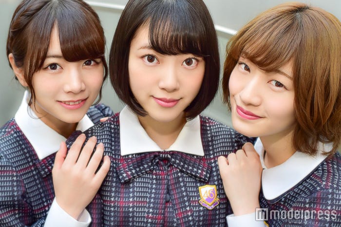 北野日奈子、堀未央奈、中田花奈(C)モデルプレス