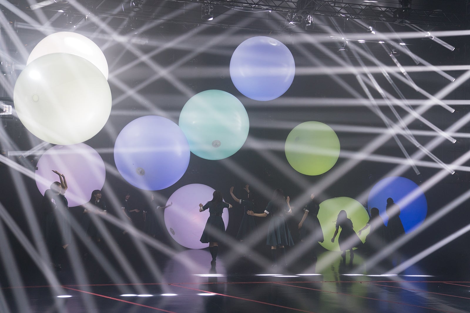 欅坂46／メイキングカット（提供写真）