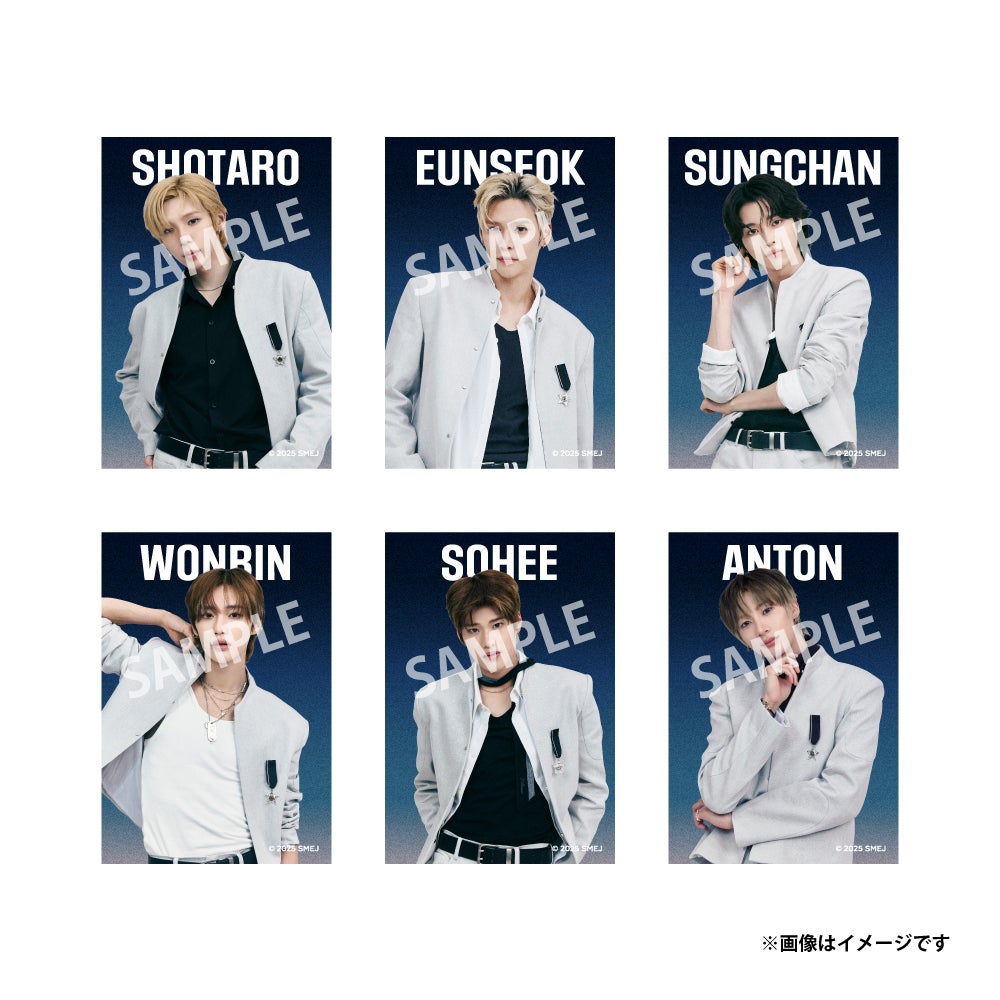 ランダムスクエア缶バッジ（全6種）　税込660円（C）2025 SM ENTERTAINMENT JAPAN （C）SM Ent.