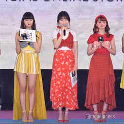 （左から）中野恵那、鶴嶋乃愛、久間田琳加、加藤ナナ、徳本夏恵（C）モデルプレス